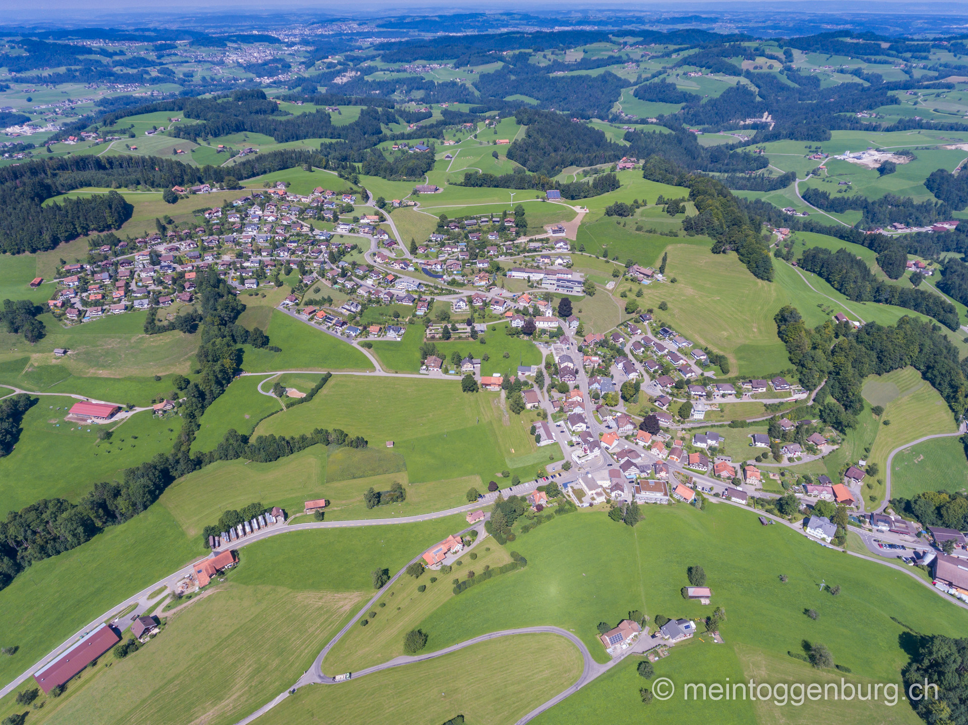 Luftaufnahme Oberhelfenschwil