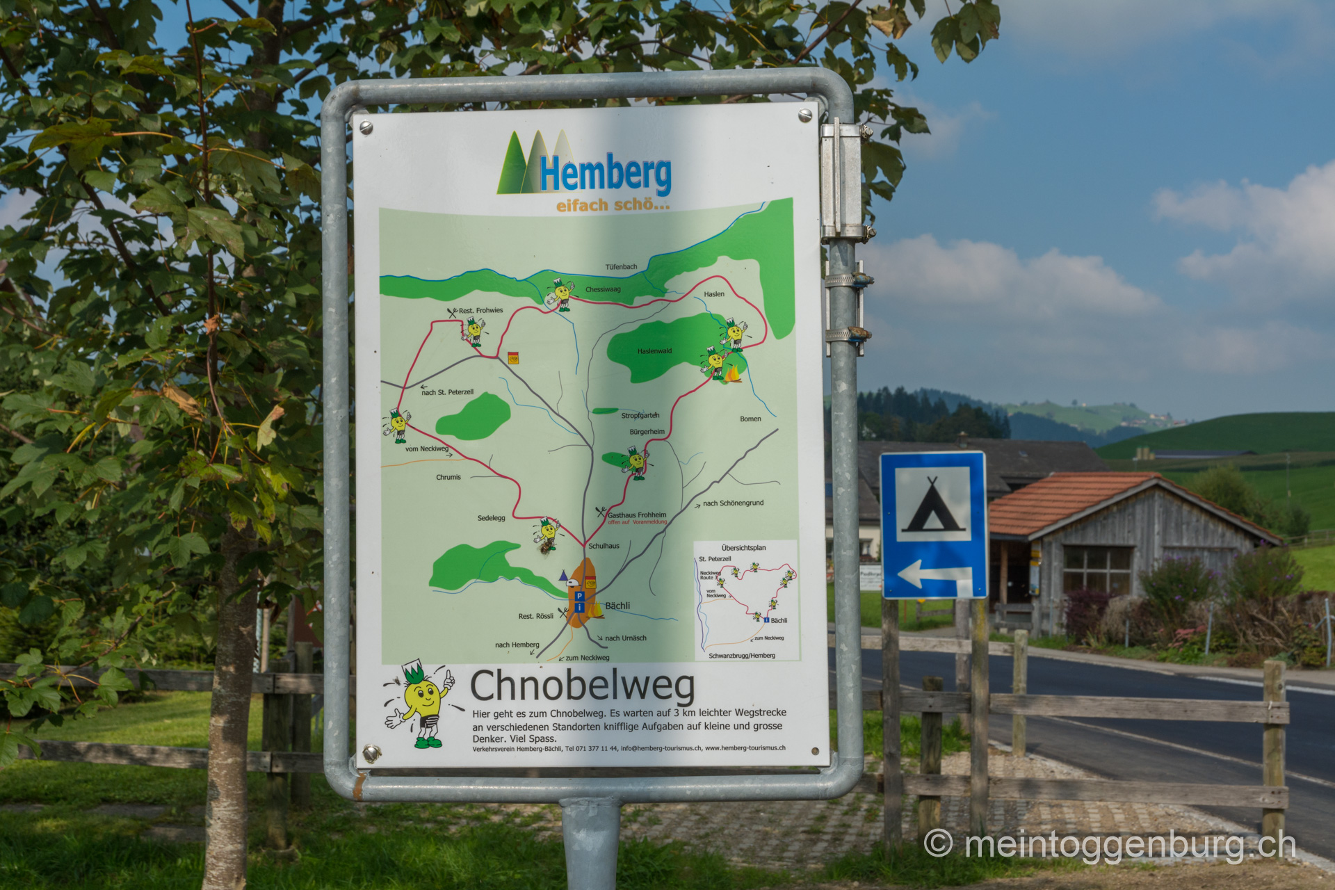 Chnobelweg Bächli Hemberg