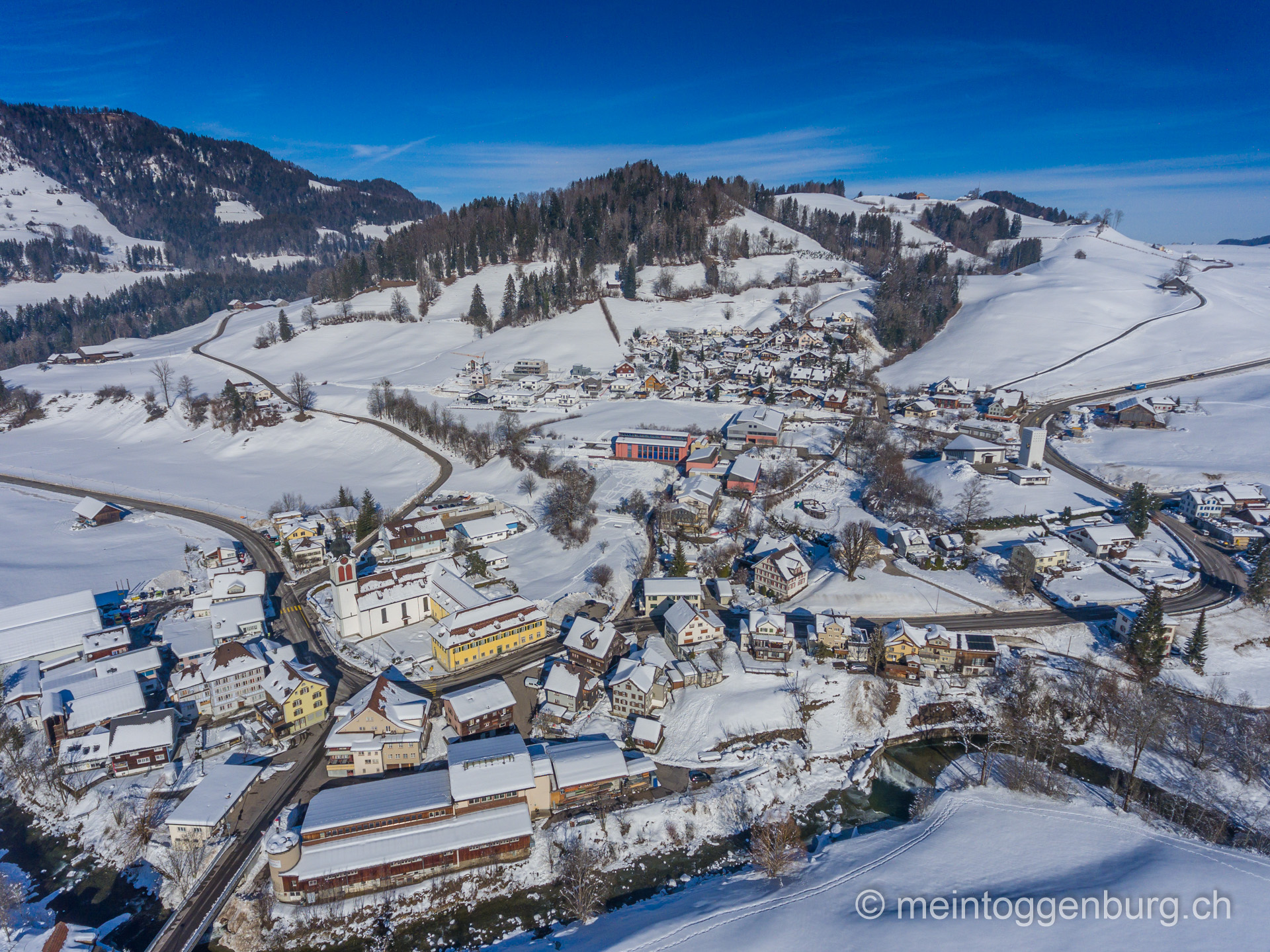St. Peterzell im Winter